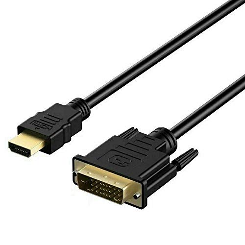 HDMI-DVI D 24+1 Pin Monitor Adapter Kábel Férfi/Férfi HD HDTV 5 FT