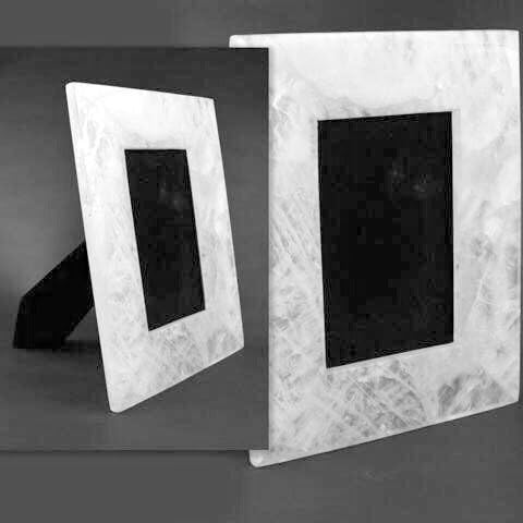 Kyvet, Téglalap alakú, 8 × 10 Klasszikus Kvarc féldrágakő Kő Képkeret
