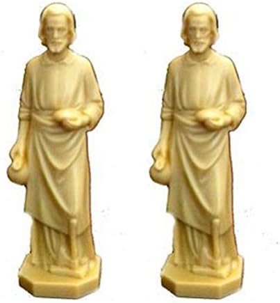 Goldfingers Ajándékok 2 X St Joseph-Szobor Otthon Eladó A Hit Szent Ház, 3.5 Inch Figura Új