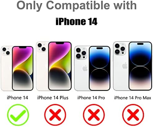 OOK Kompatibilis az iPhone 14 Esetben Aranyos Tehén Nyomtatás Divat a Karcsú, Könnyű Kamera Védő, Puha,