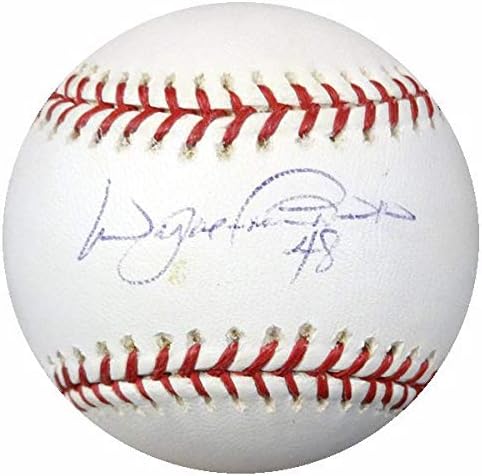 Wayne Franklin Aláírt Hivatalos MLB Baseball Óriások, Milwaukee Brewers PSA/DNS Y29992 - Dedikált Baseball