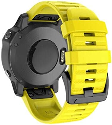 KFAA 22MM QuickFit Watchband Szíj, a Garmin Fenix 7 6 6Pro Fenix 5 5Plus Easyfit Szilikon csuklópánt (Szín