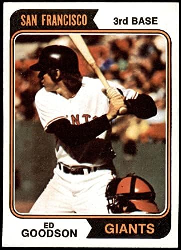 1974 Topps 494 Ed Goodson San Francisco Giants (Baseball Kártya) NM+ Óriások