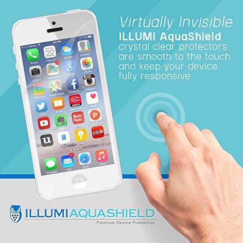 ILLUMI AquaShield képernyővédő fólia Kompatibilis Apple iPod Touch (6 Gen,2015)(2 Csomag) Nem-Buborék