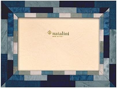 Natalini 4 X 6 Mira Kék Fa Keretben Made in Italy