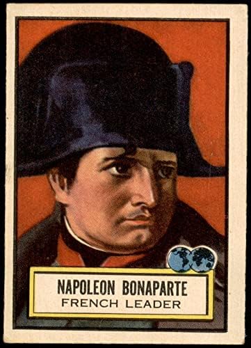 1952 Topps 67 Napoleon Bonaparte (Kártya) VG/EX