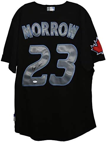 Brandon Morrow Toronto Blue Jays Aláírt Dedikált Fekete 23 Jersey SZÖVETSÉG COA