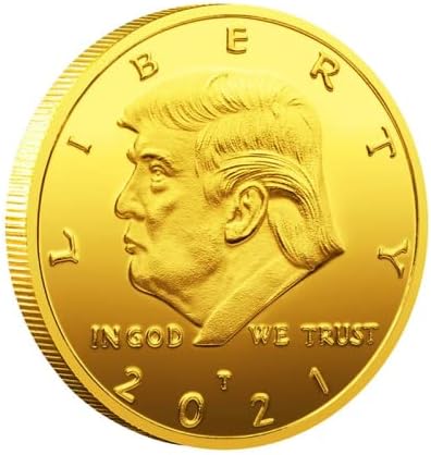 2021 Trump, A 45. Az Egyesült Államok Elnöke Kézműves Gyűjtemény Kihívás Érme, Arany (Ezüst)