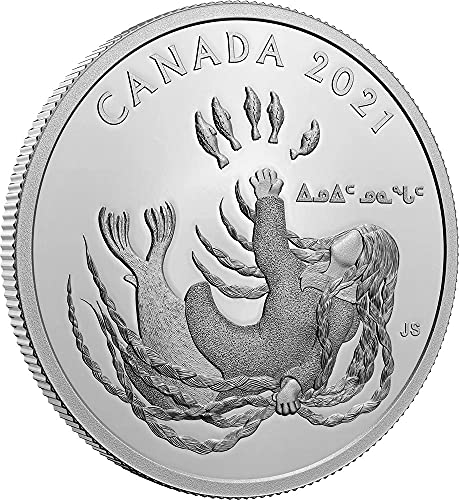 2021 DE Generáció PowerCoin Inuit Nunangat Ezüst Érme 20$ Kanada 2021 Bizonyíték