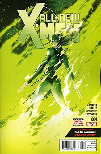 Új X-Men (2 Sorozat) 4 VF ; Marvel képregény | X-23 borító